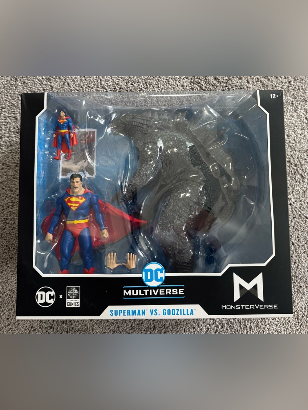 McFarlane DC Universe Superman vs. Godzilla Justice League vs. Godzilla vs. Kong
